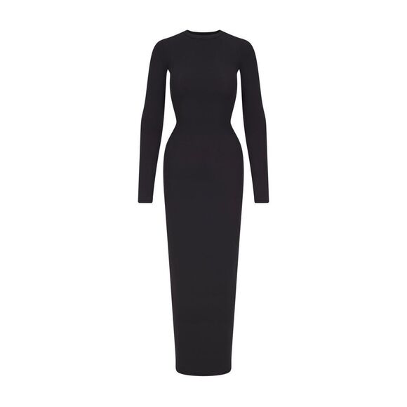 SKIMS Dresses & Skirts - SKIMS Fits everybody crewneck long sleeve dress XS